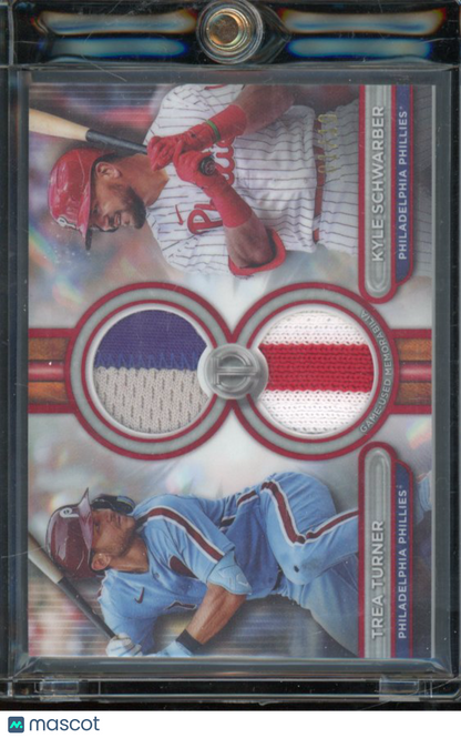 2024 Tribute Trea Turner Kyle Schwarber Dual Patch 1/10 GU