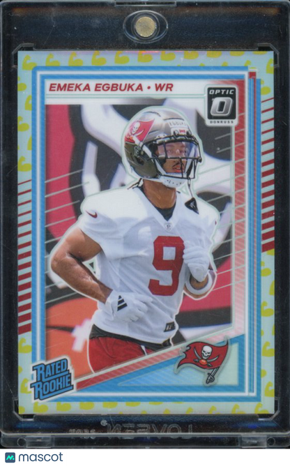 2025 Optic Emeka Egbuka Emoji Flex Rookie /199