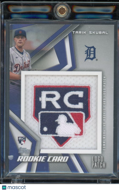 2021 Topps Tarik Skubal Rookie Logo Commemorative Patch