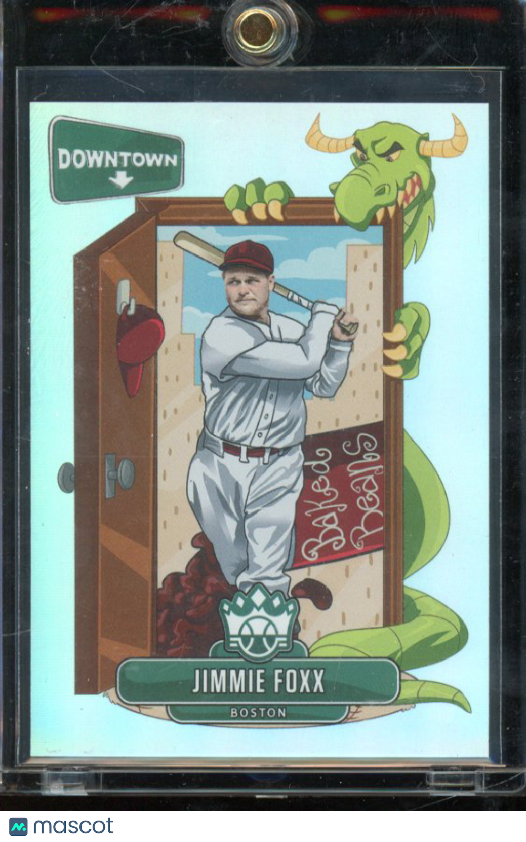 2022 Diamond Kings Jimmie Foxx Downtown Case Hit