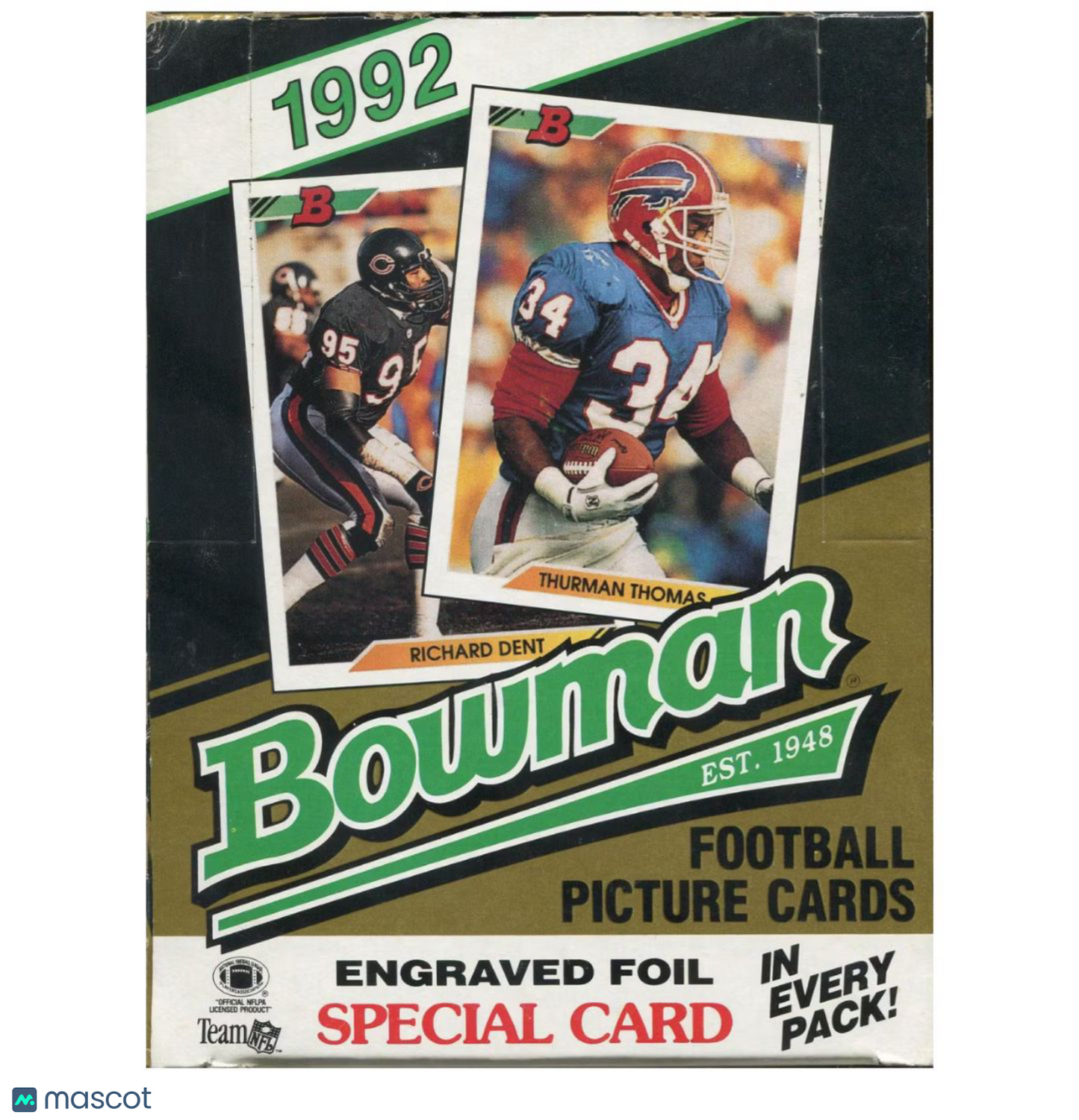 1992 Bowman Football Hobby Box