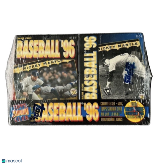 1996 Topps Stadium Club Complete Set with Mantle Cards