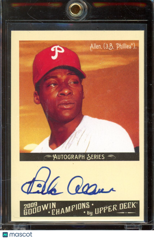 2009 Goodwin Champions Dick Allen Auto
