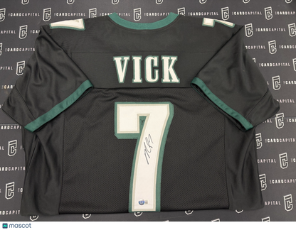 Michael Vick Signed Philadelphia Eagles Midnight Jersey Beckett COA