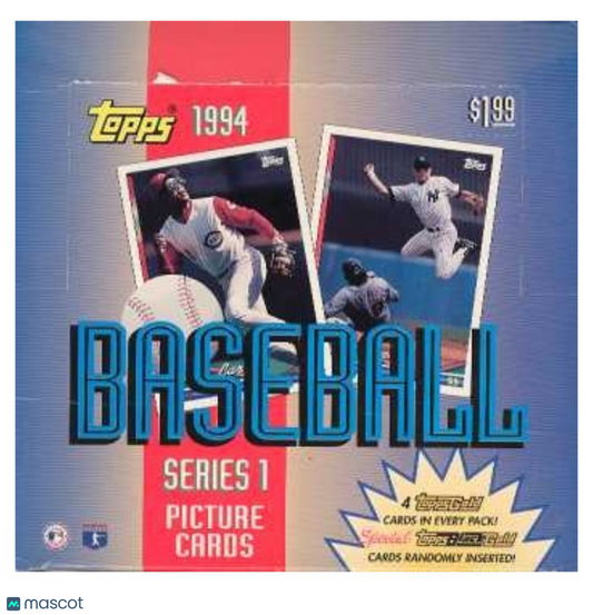 1994 Topps Series 1 Baseball Jumbo Box