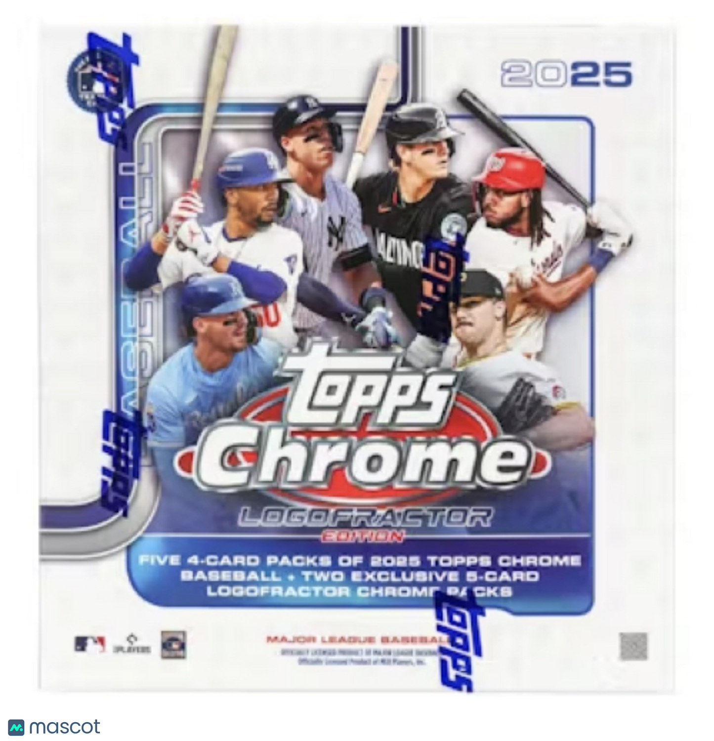 2025 Topps Chrome Baseball Logofractor Edition Box