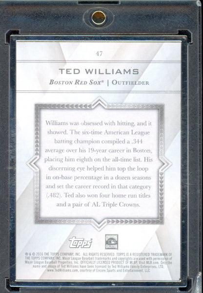 2016 Transcendent Ted Williams /65 #47