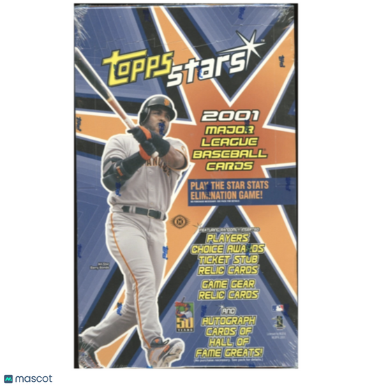 2001 Topps Stars Baseball Hobby Box