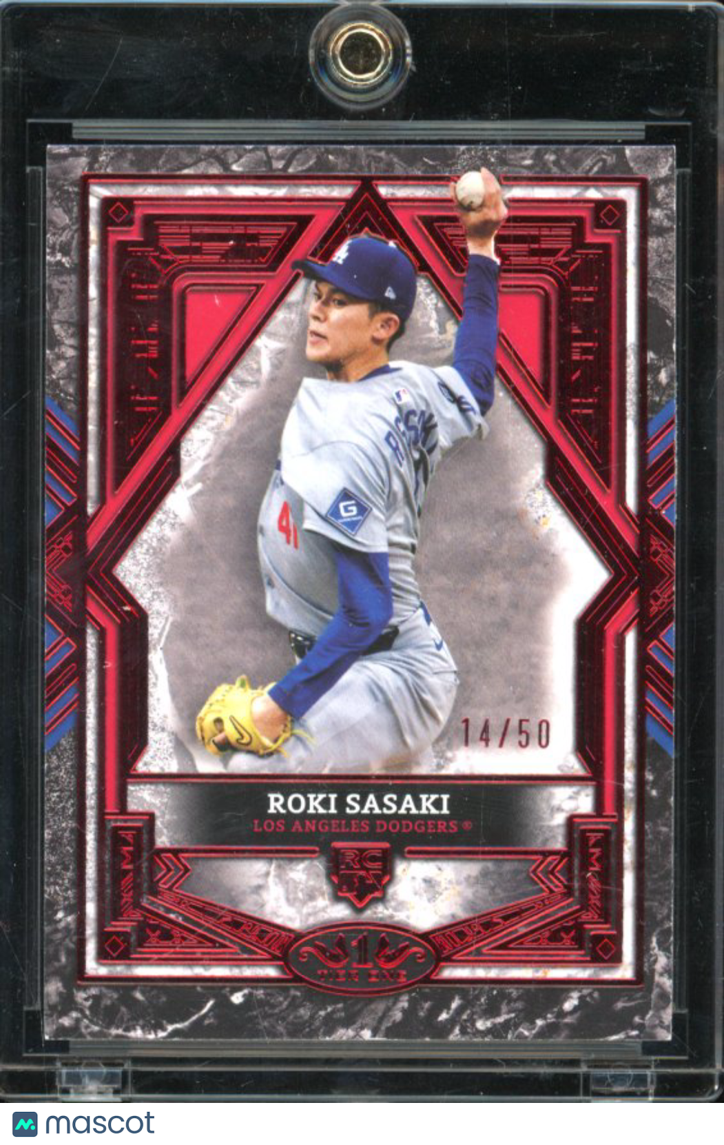 2025 Tier One Roki Sasaki Red Rookie /50