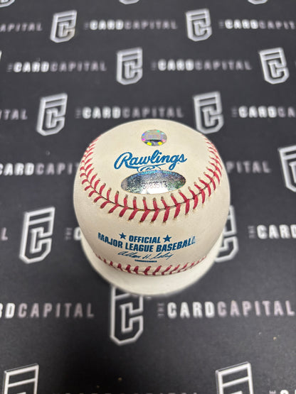 Eric Chavez Signed Major League Baseball TriStar