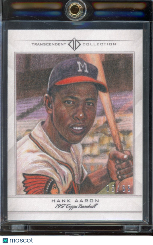 2016 Transcendent Hank Aaron Sketch 2/65