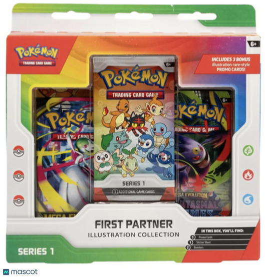 Pokemon First Partner Illustration Collection Series 1 Box