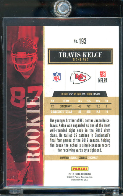 2013 Elite Travis Kelce Turn Of The Century /199 RC