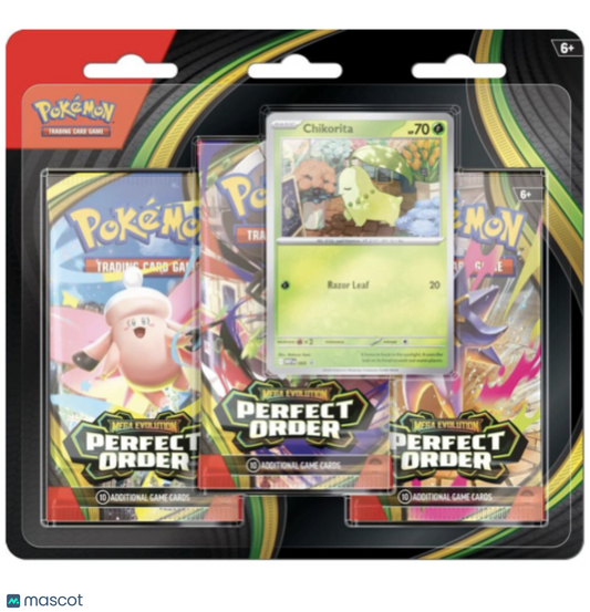 Pokemon Perfect Order 3 Pack Blister