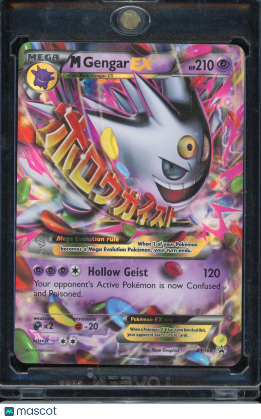2016 XY Pokemon Gengar Black Star XY166