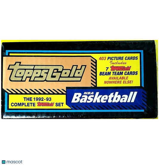 1992/93 Topps Gold Basketball Complete Set