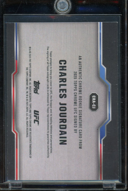 2025 Topps Chrome Charles Jourdian Green Rookie Auto /99