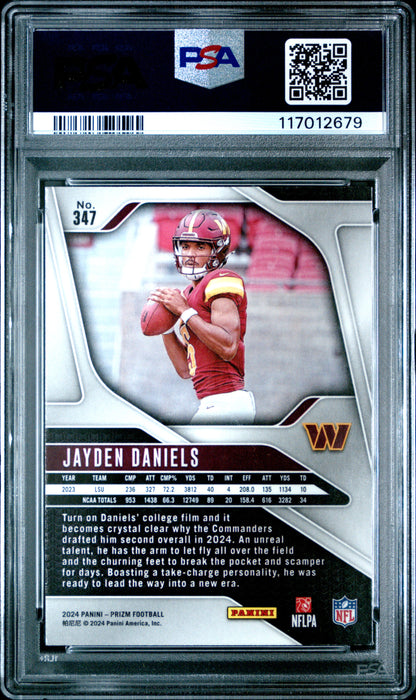 2024 Prizm Jayden Daniels Rookie PSA 10