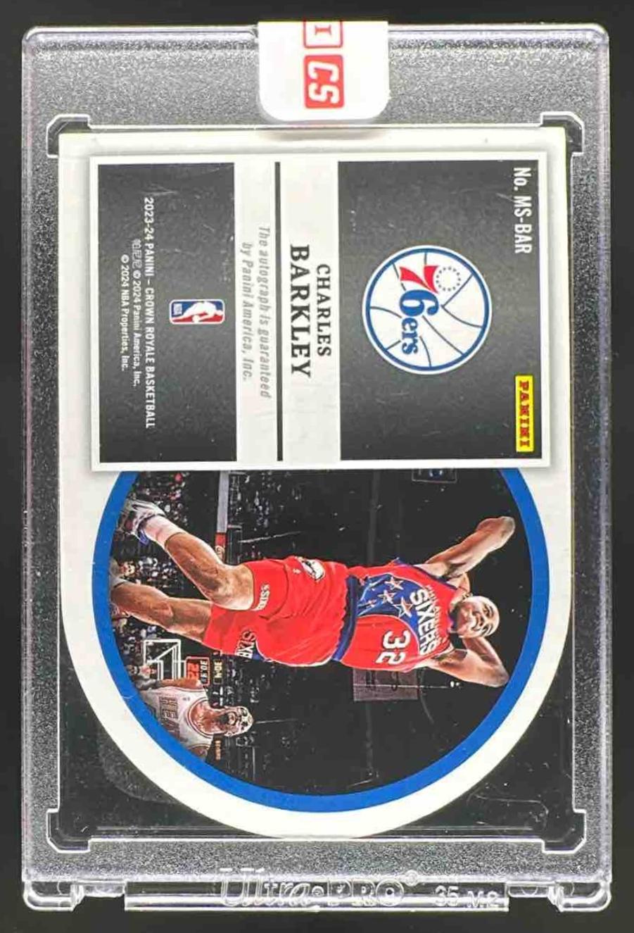 2023 Panini Crown Royale Charles Barkley #MS-BAR Majestic Signatures /49 Auto