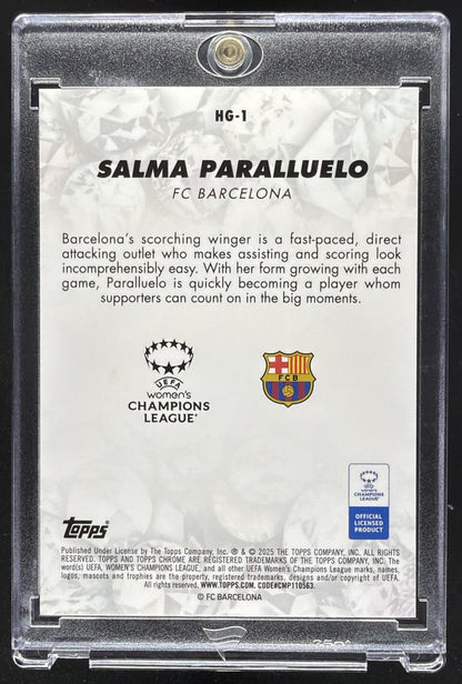 2026 Topps Chrome Premier League Bukayo Saka #HG-1 Hidden Gems