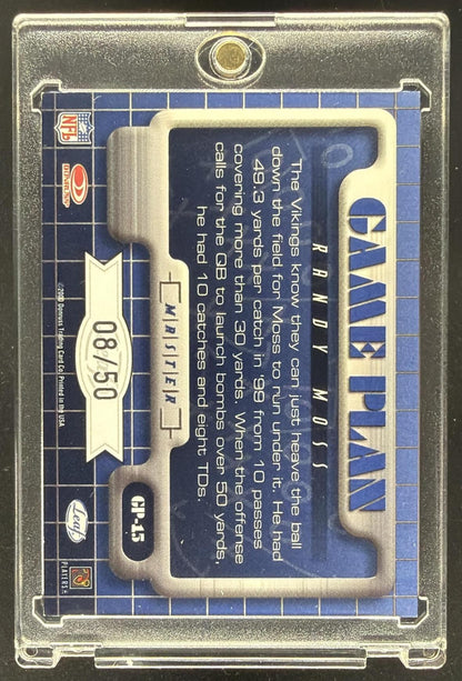 2000 Leaf Rookies & Stars Randy Moss /50