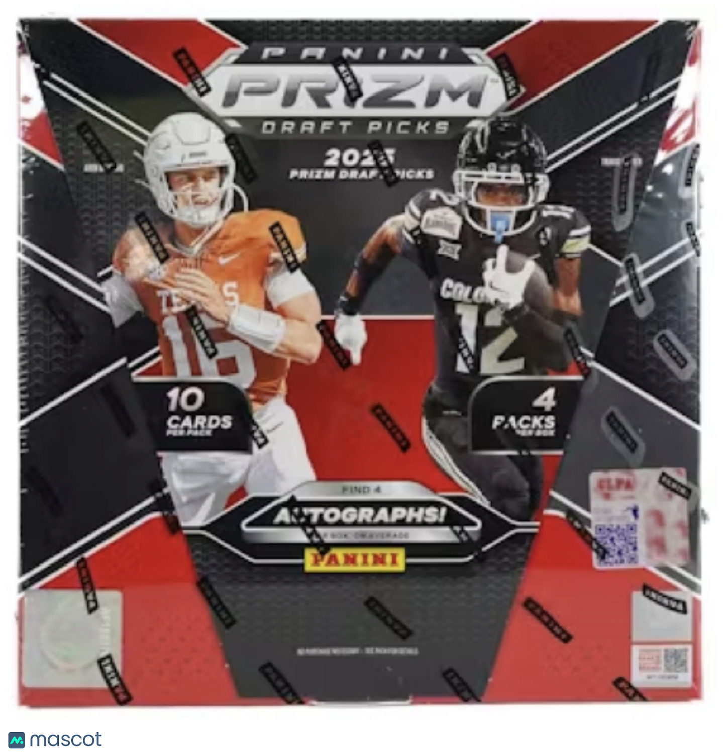 2025 Prizm Draft Football Hobby Box