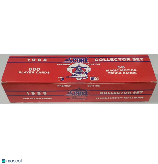1988 Score Baseball Premier Edition Collector Set