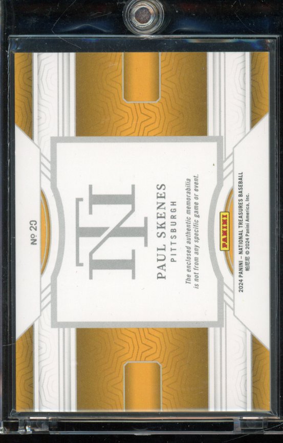 2024 National Treasures Paul Skenes Patch Rookie /99