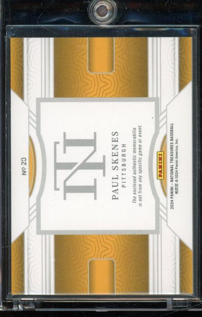 2024 National Treasures Paul Skenes Patch Rookie /99