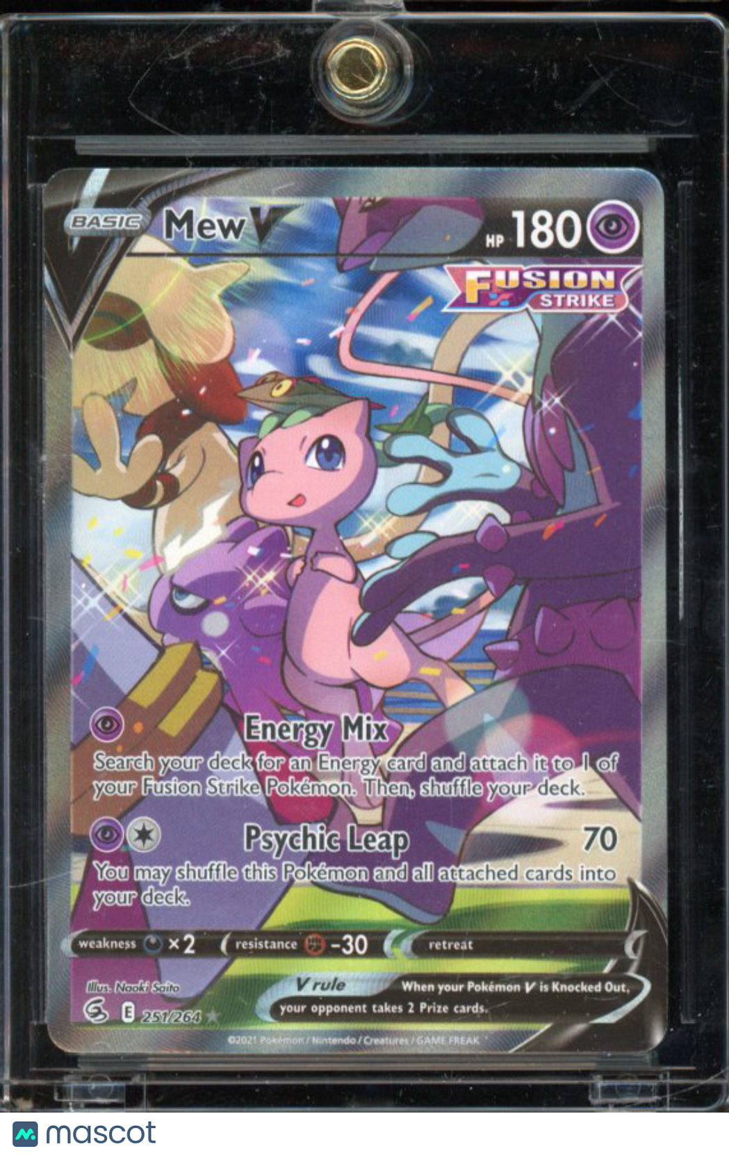 2021 Pokemon Mew Vstar 251/264 Full Art