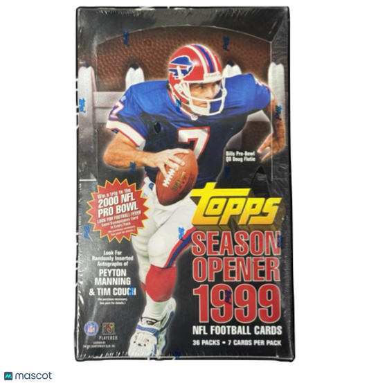 1999 Topps Season Opener Football Hobby Box Sealed