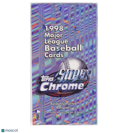 1998 Topps Super Chrome Baseball Box