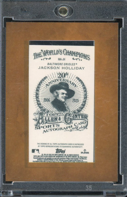 2025 Allen & Ginter Jackson Holliday Mini Framed Auto