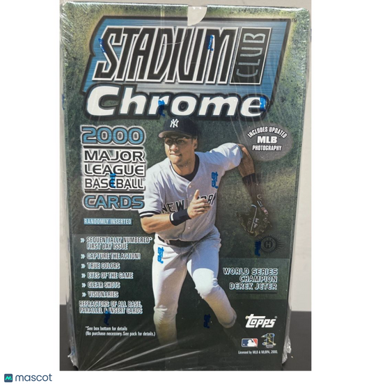 2000 Topps Stadium Club Chrome Baseball Hobby Box