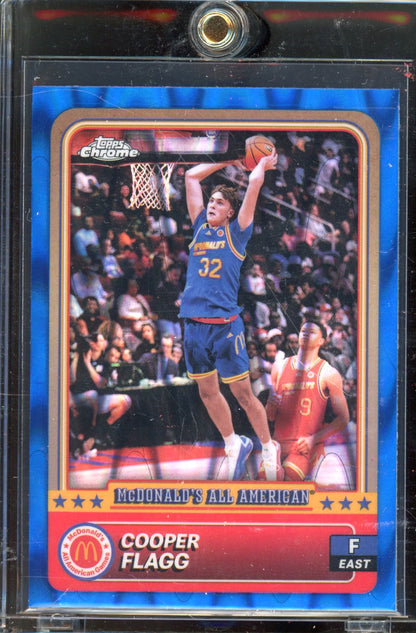2024 McDonald's Chrome Cooper Flagg Blue Raywave