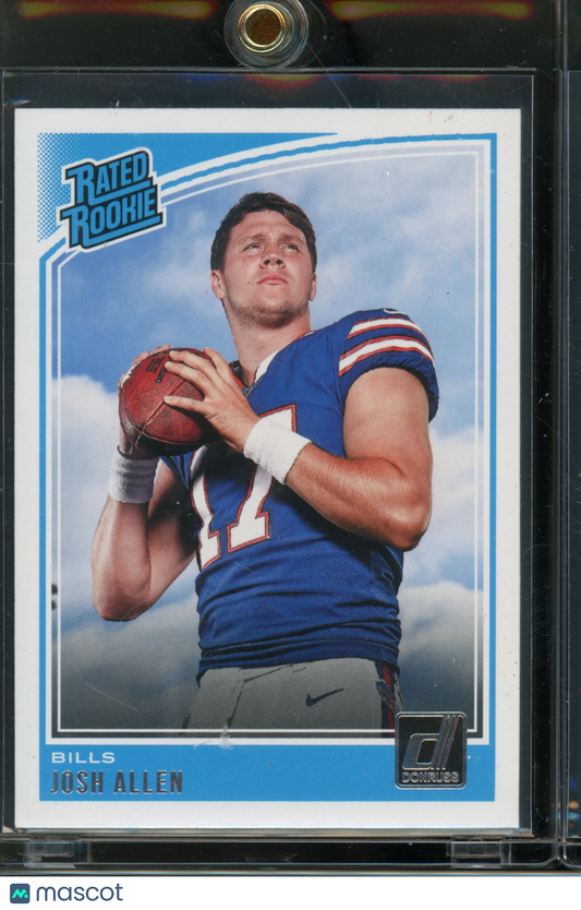 2018 Donruss Rated Rookie Josh Allen #304 RC