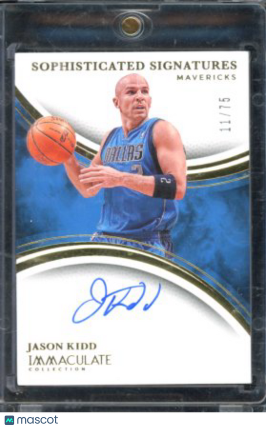 2024-25 Immaculate Jason Kidd Auto /75