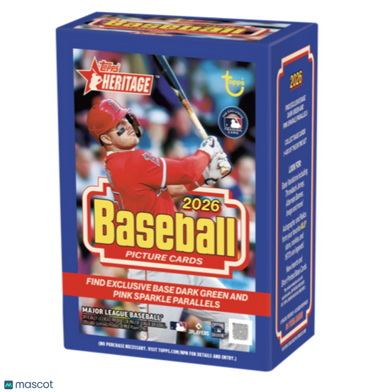 2026 Topps Heritage Baseball Blaster Box