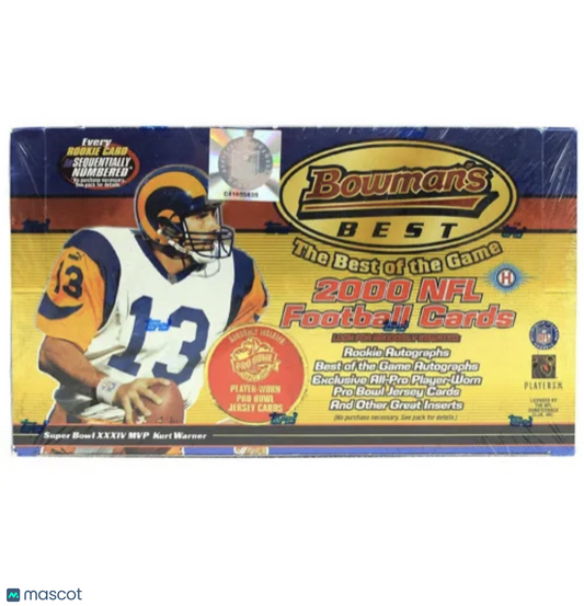 2000 Bowman Best Football Hobby Box