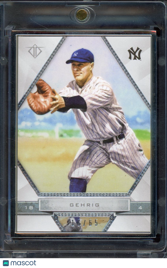 2016 Transcendent Lou Gehrig /65 #28