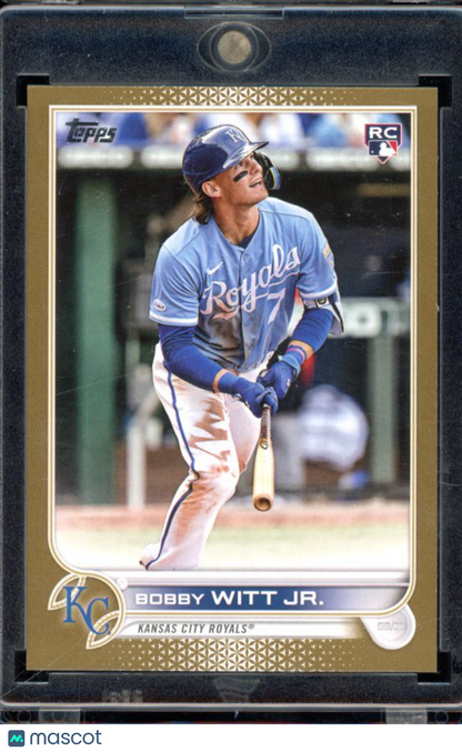 2022 Topps Update Bobby Witt Gold Rookie /2022 US100
