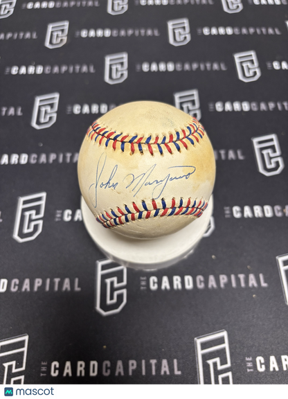 John Marzano SIgned 1980 Olympic Baseball JSA