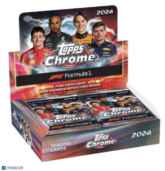2024 Topps Chrome F1 Formula 1 Qualifying Lap Hobby Box
