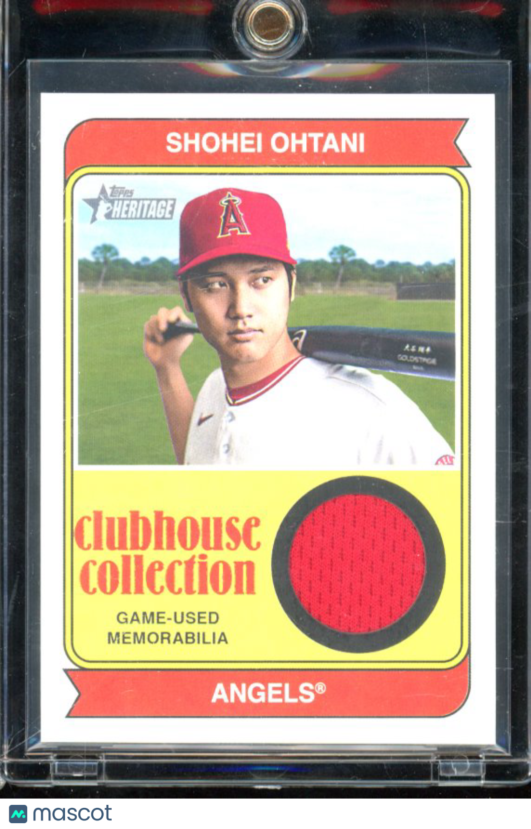 2023 Topps Heritage Shohei Ohtani Game Used Patch