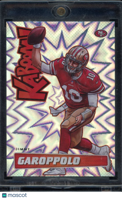 2019 Absolute Jimmy Garoppolo Kaboom Case Hit