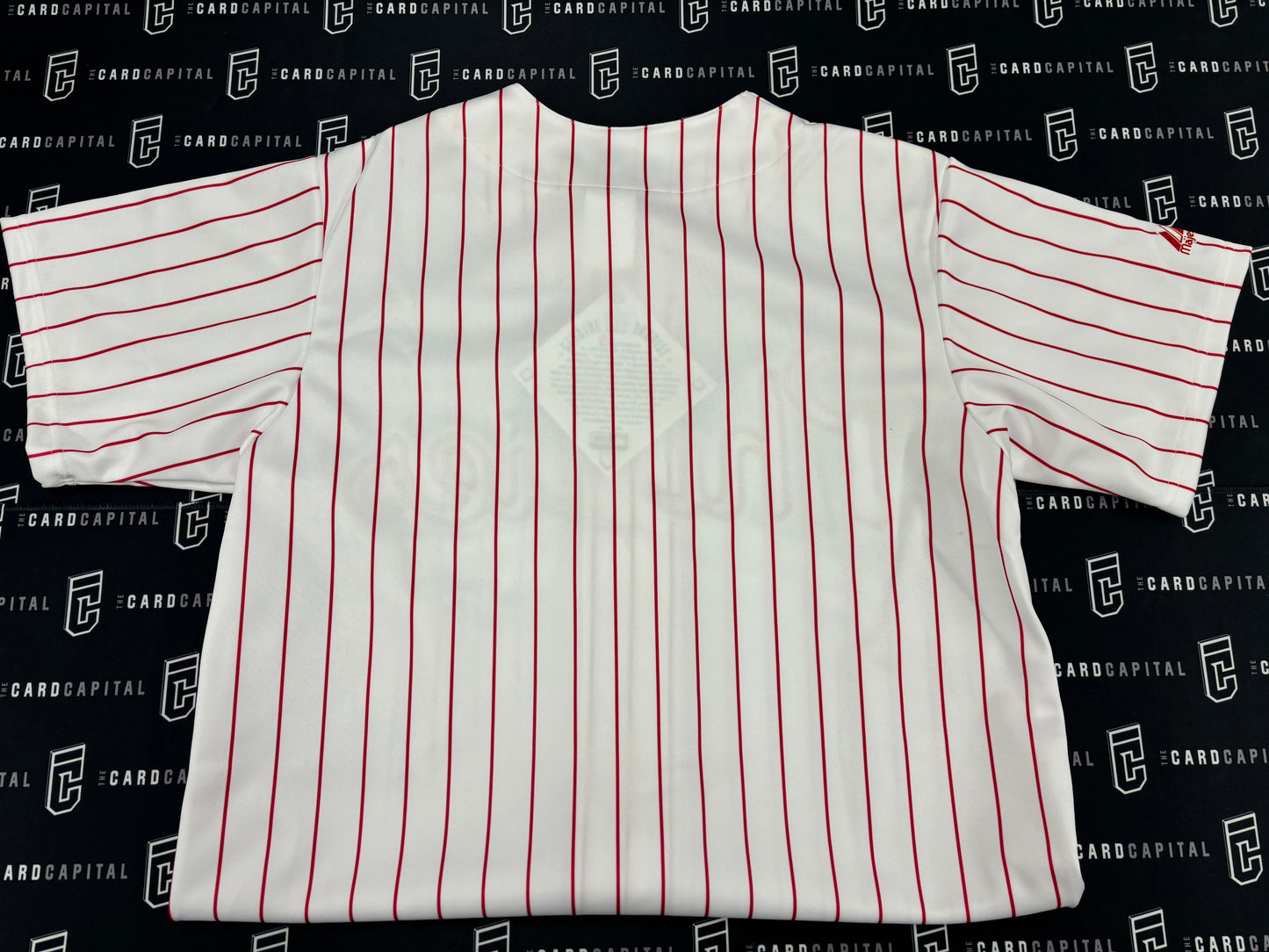Jim Bunning Signed Phillies Home Custon Jersey JSA