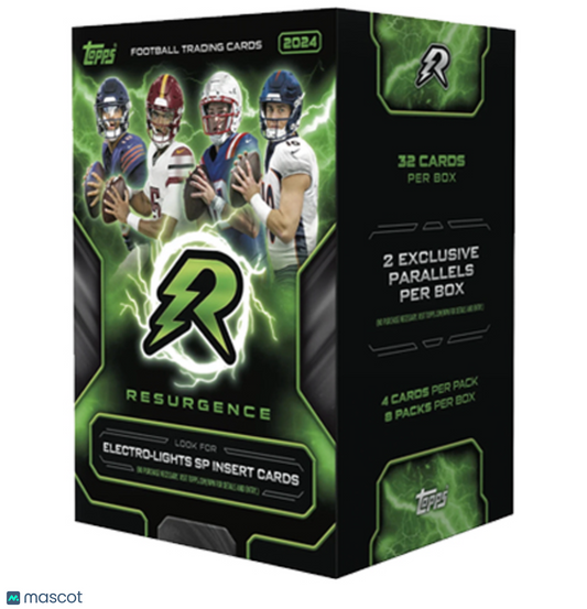 PRE ORDER 2024 Topps Resurgence Football Blaster Box