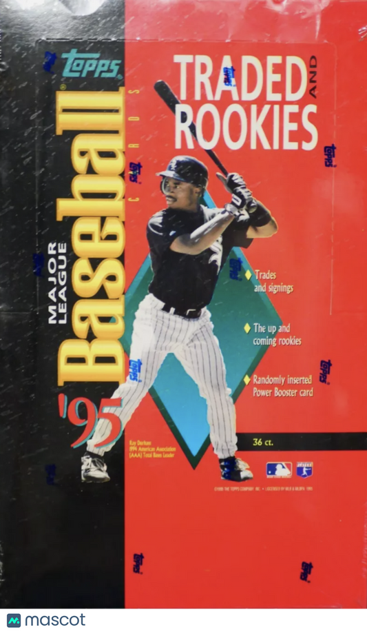 1995 Topps Traded and Rookies Baseball Hobby Box