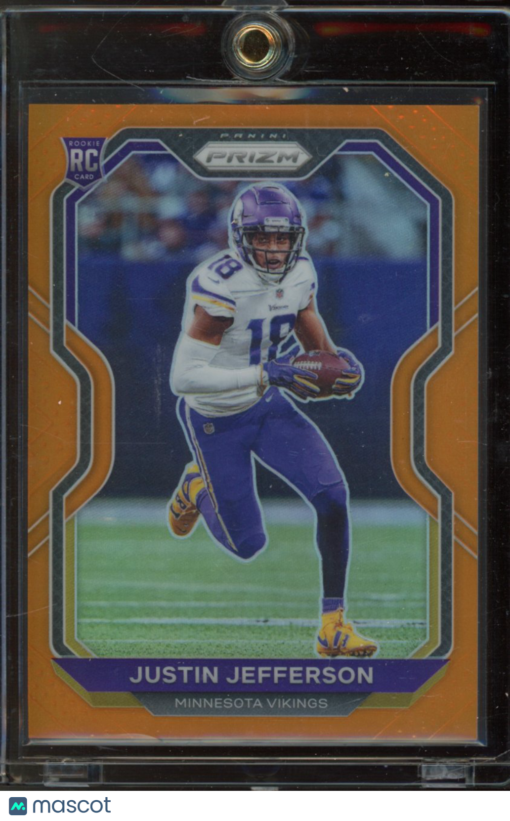 2020 Prizm Justin Jefferson Rookie Orange /249