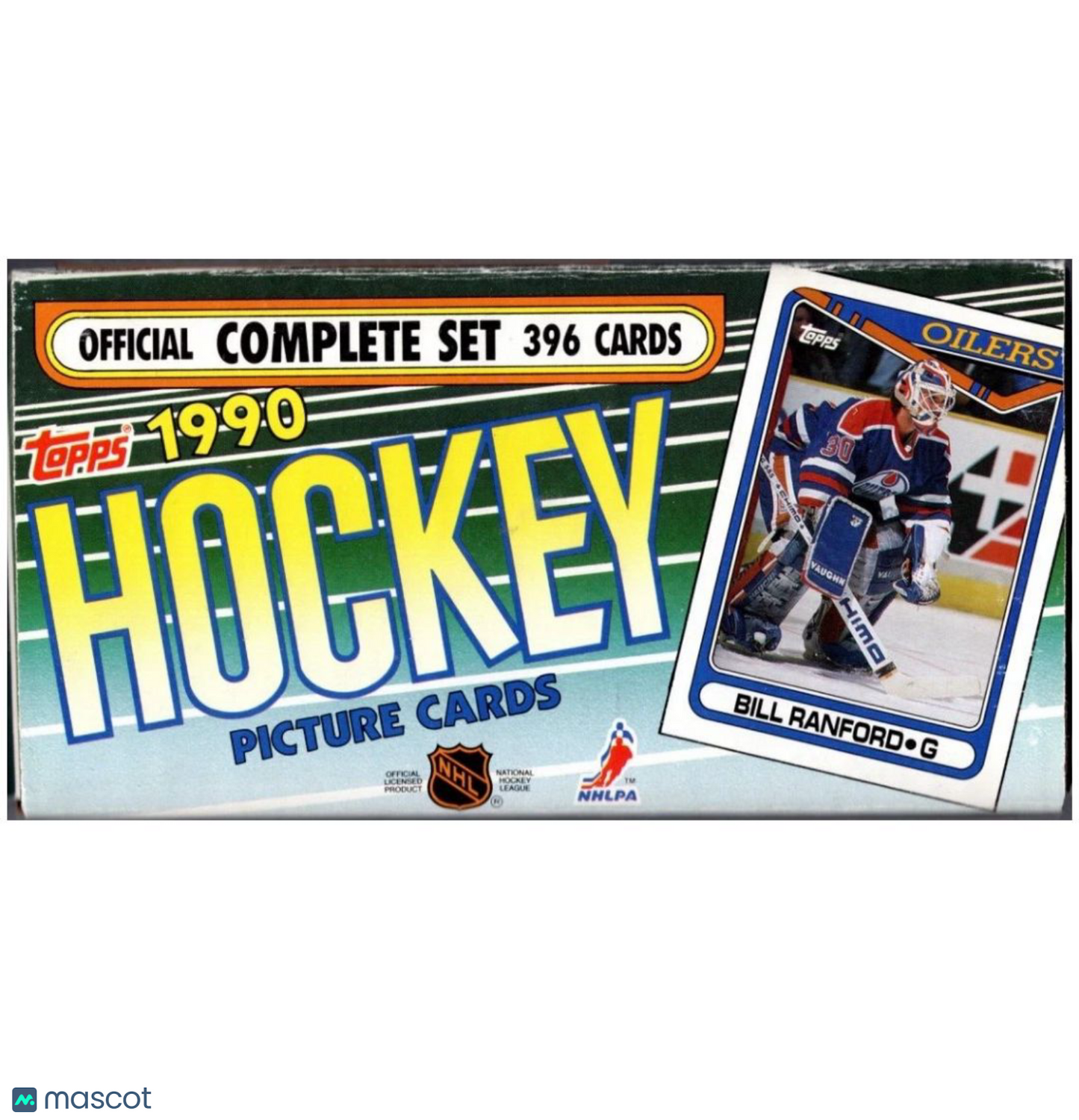 1990 Topps Hockey Complete Set Box